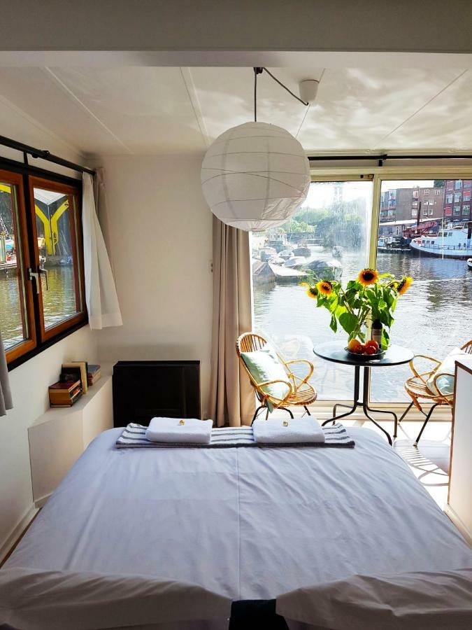 Houseboat Concordia B&B Amsterdam Dış mekan fotoğraf