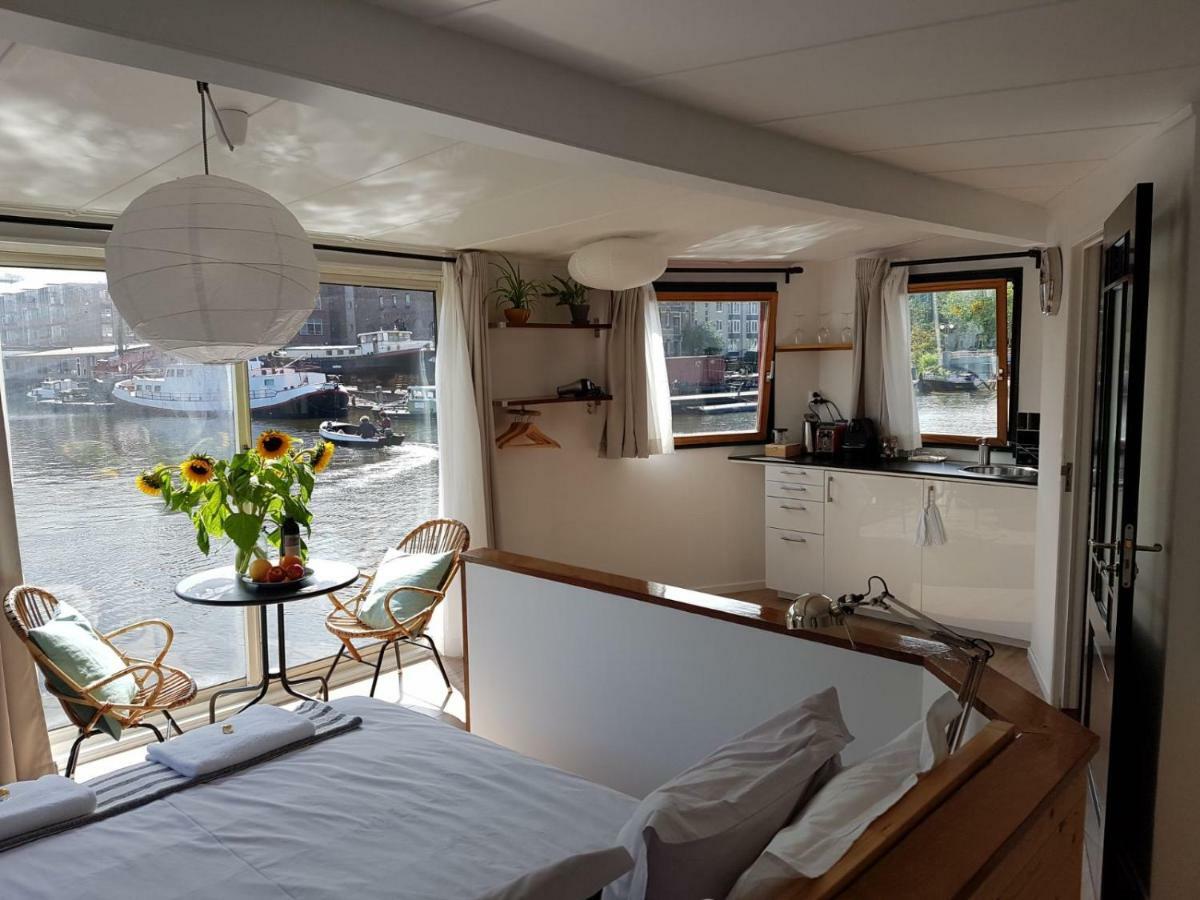 Houseboat Concordia B&B Amsterdam Dış mekan fotoğraf